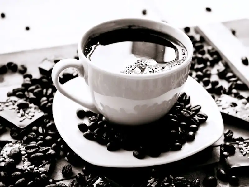 Kaffeetasse Kaffeebohnen Kaffeetasse Kaffeebohnen